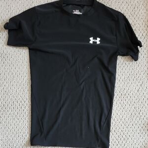 Under Armour Men's Black Short Sleeve Tee